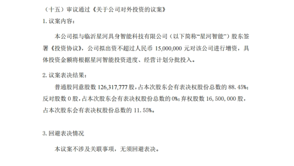 港联配资 东岳机械重金押宝机器人领域 被投资企业成立尚不足一月